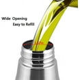 thumbnail image 4 of Olive Oil Dispenser Oil Bottle Stainless Steel Leak Proof Olive Oil Decanter for Kitchen, 4 of 8