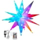 thumbnail image 1 of LED Christmas Star Tree Topper APP Control remoto Color que cambia 3D Star Treetop, 1 of 9