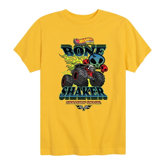Hot Wheels - The Bone Shaker - Youth Boys Short Sleeve Graphic T-Shirt