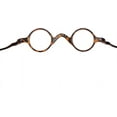 thumbnail image 2 of Ultra-light TR90 Small Round Retro Reading Glasses Leopard Flexible Readers 32-30-135, 2 of 6