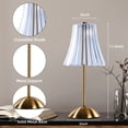 thumbnail image 2 of Sanmadrola Cordless Table Lamp Set of 2 Rechargeable Dimmable LED Touch lamp set 3 Colors Modes Portable Crystal Gold Metal Beside lamp sets for Bedroom Restaurant Kitchen Home Decor Gifts for Women, 2 of 12