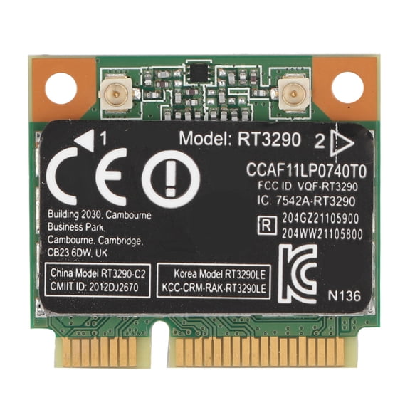 High,Speed Wireless Network Card, 150Mbps Mini PCI,E WiFi Adapter With <span Style="background:red"></span> 3.0
