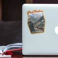 thumbnail image 5 of Die Cut Sticker Glacier National Park, Montana, Great Northern Railroad, Contour Vinyl Sticker 3 to 6 inches, (Waterproof Decal for Cars, Water Bottles, Laptops, Coolers), Large, 5 of 5