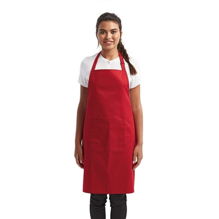

Artisan Collection by Reprime RP154 Unisex Colours Sustainable Pocket Bib Apron