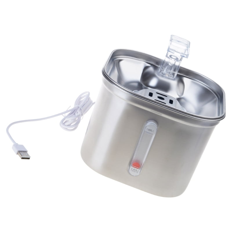 Yiran Stainless Steel Pet Water Fountain, Model 1