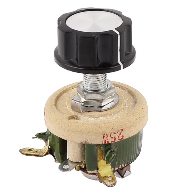 Wirewound Ceramic Potentiometer Adjustable Rheostat Resistor 25W 20Ohm
