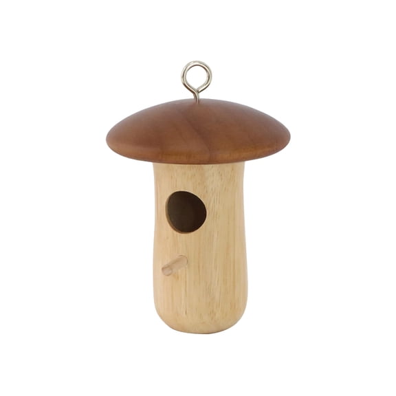 Hummingbird House - Natural Wooden Hummingbird Houses for Outside Hanging, Gardening Gifts for Women, Bird Lovers