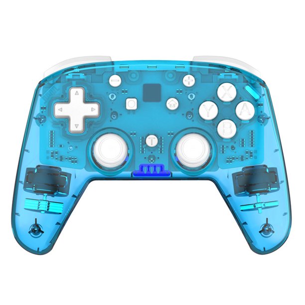 Controlador de juegos inalámbrico Vibración ajustable Recargable Gamepad compatible con Bluetooth Dual Shock Joystick para Nintendo Switch Inevent EL000598-01B