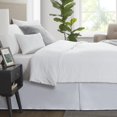 thumbnail image 2 of Bed Skirt Queen Size, 14 Inch Drop Brushed Microfiber Bedskirt, Hotel Quality Pleated Bed Skirting, Shrinkage Resistant, Fade Resistant, Under Bed Storage Cover, White, 2 of 6