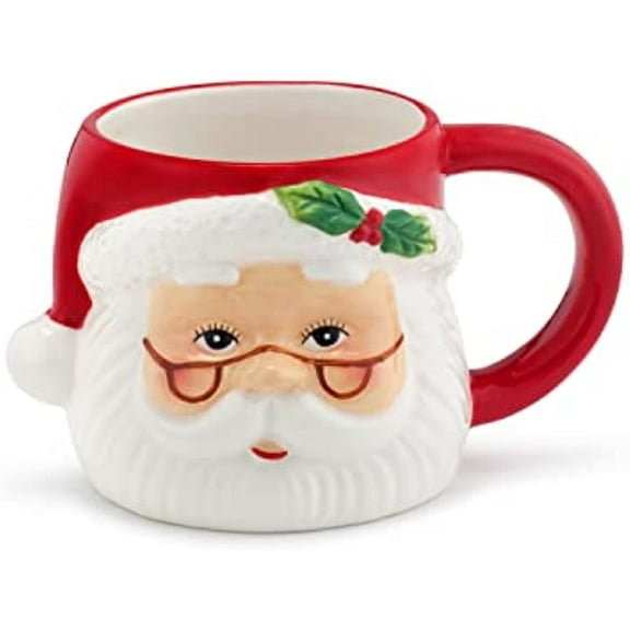 Mr. Christmas 16 oz. Nostalgic Ceramic Mug - Santa