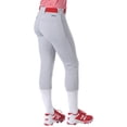 thumbnail image 3 of Intensity Women's Home Run Low Rise Premium Belt Loop Fastpitch Softball Pant Navy L, 3 of 9