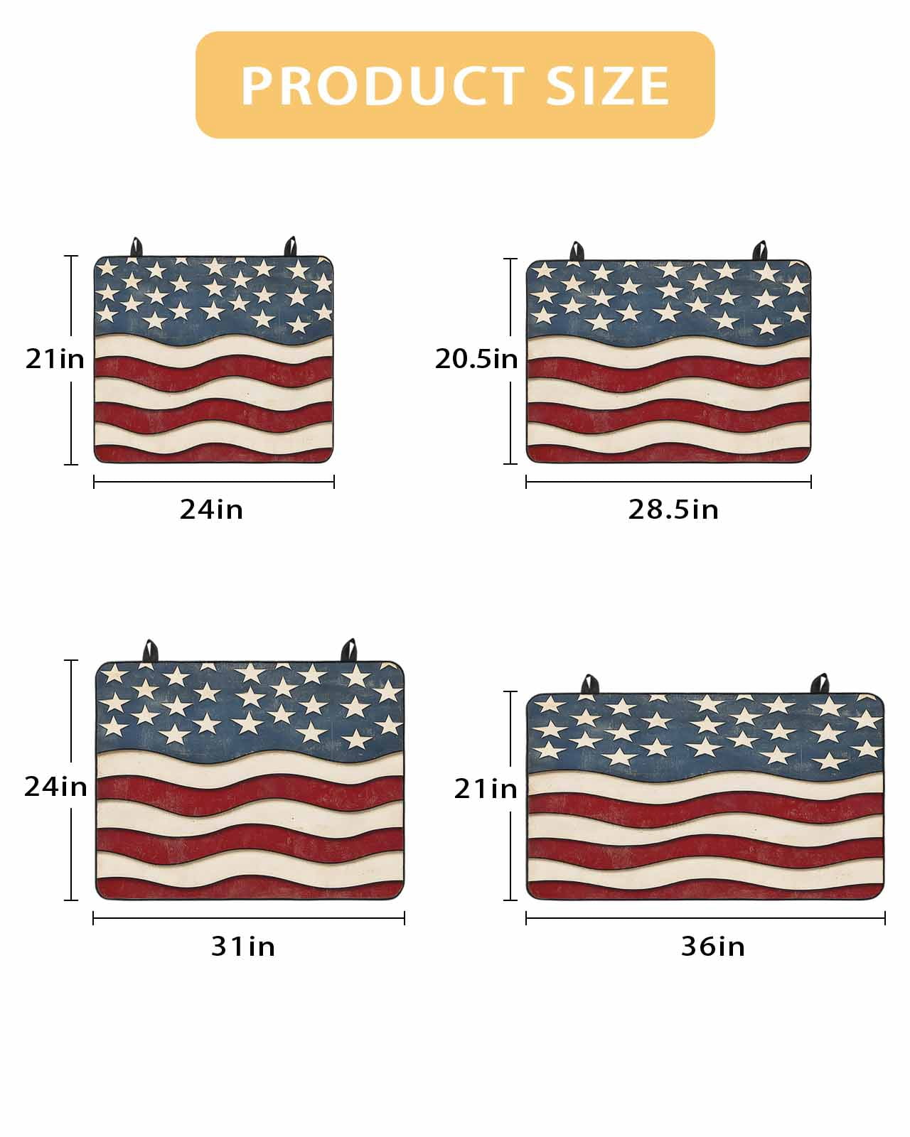 nqOlkjepod Large Induction Cooktop Protector Mat 36"x21", Retro American Flag Stove Top Covers for Electric Stove, White Star Red Blue US Flag Stove Burner Cover Mats, Glass Top Stove Cover