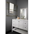 thumbnail image 3 of Kingston Brass DTM32363PB 36 x 32 in. Palatine Wall Mount Towel Rack, Polished Brass, 3 of 5
