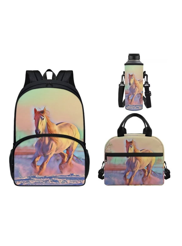 Horse Backpack School