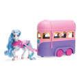 thumbnail image 4 of Wild Manes Perla's Pink Ultimate Clubhouse Runway Trailer Interactive Playset Articulated Horse Doll, 4 of 12