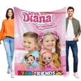thumbnail image 1 of Love Diana anti-pilling, suave, ligera, esponjosa y acogedora de lujo para hogar y cocina – Perfecta para niños y adultos, 100 x 150 cm, 1 of 6