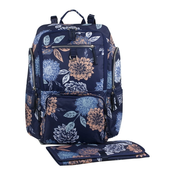 Eastsport Adjustable Shoulder Strap Insulated Pockets Changing Pad