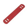 thumbnail image 4 of Bunblic Leather Shoulder Strap Pad Fixing Replacement for Satchels Backpacks Handbag red S, 4 of 8