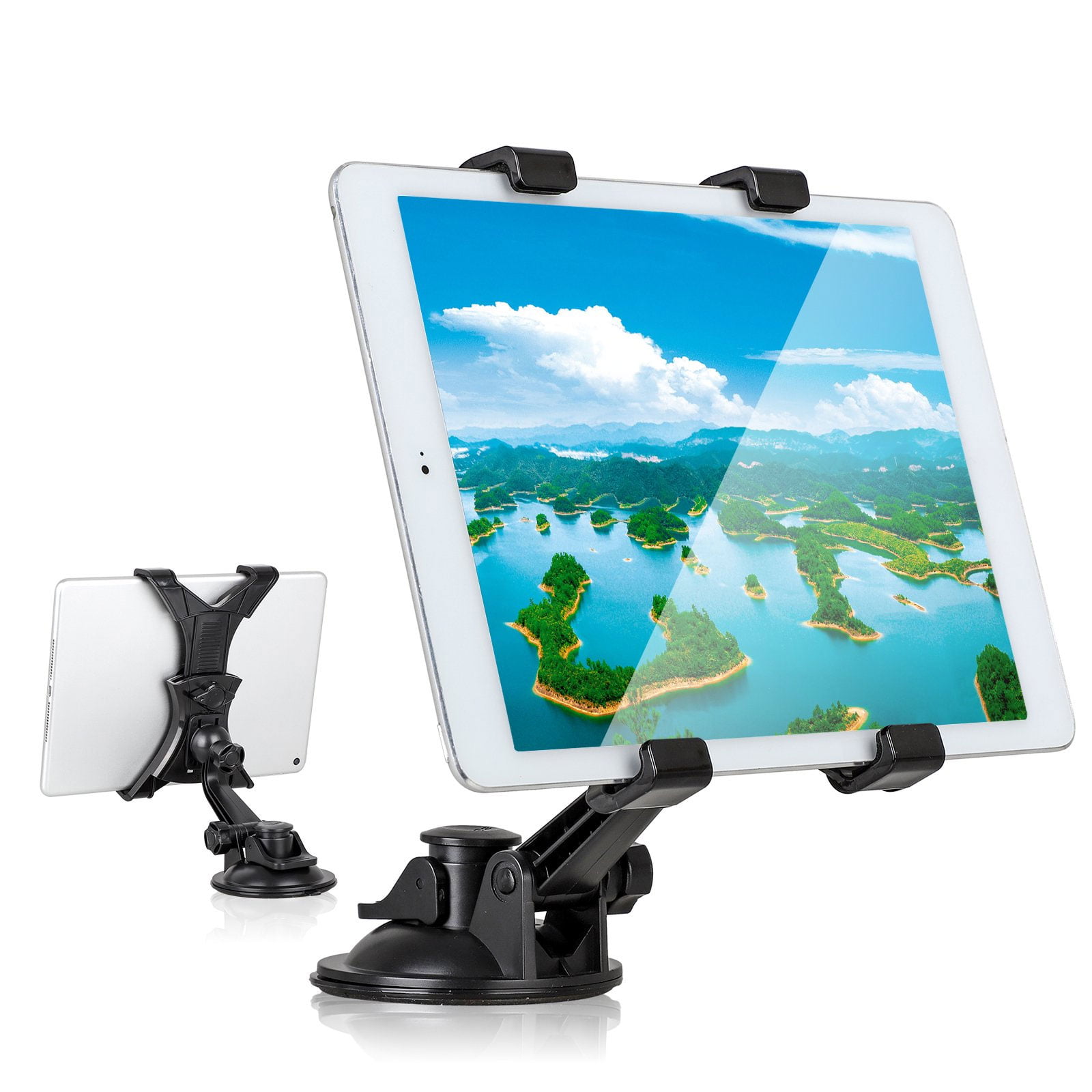 Car Windshield Desk 360° Mount Bracket Holder for iPad 7"-10.5" Tablet PC GPS 