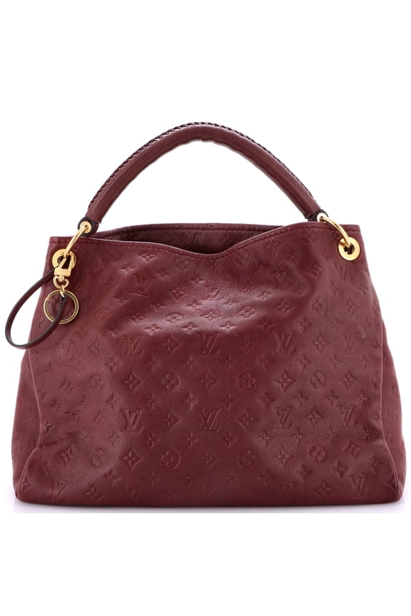 Pre-Owned Artsy Handbag Monogram Empreinte Leather MM By Rebag