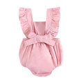 thumbnail image 2 of 0-2 Years children Girl Romper Plain Jumpsuit Summer, 2 of 3