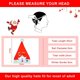 thumbnail image 2 of Chapeau De Pre Nol,3 Pices Bonnet De Noel, Chapeaux De Nol, Bonnet De Noel Pour Fte De Vacances Rouge En Peluche Ornements De Nol (c), 2 of 5