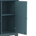 thumbnail image 3 of Armoire de Rangement Basse Transitionnelle Amherst de 32 Pouces de Large en Bleu Français, 3 of 9