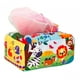 thumbnail image 3 of Juguetes sensoriales de caja de pañuelos para bebés, juguetes de aprendizaje temprano Montessori, juguetes suaves de alto contraste para bebés con 10 Estilo B CUTICAT juego sensorial, 3 of 8