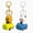 Bronze, variant on 2PCS Cute Keychains BuBu Dudu, Mini Kawaii Cartoon Statue Bears Panda Figurine Key Chains for Women Girl Car Purse Backpack Keys Gifts