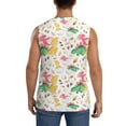 thumbnail image 4 of Easygdp Cute Baby Dinosaurs Men's Breathable Tank Tops Sleeveless Sporty T Shirts for Basketball, Mountaineering, Bodybuilding -Large, 4 of 8