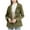 Army Green, variant on FNFHFY Womens Mid Long Windbreaker Lightweight Zip Up Hooded Travel Jacket Long Sleeve Snap Button Trench Coat Drawstring Waist Solid Anorak Jackets