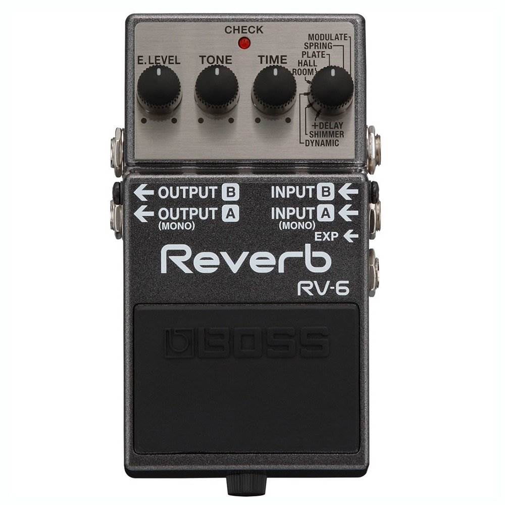 Boss RV6 Multi Effects MultiStomp Chorus Delay Reverb Guitar Pedal