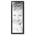 thumbnail image 2 of ArtToFrames 12x34 inch Black Velvet with Gold Picture Frame, Black MDF Poster Frame (4690), 2 of 7