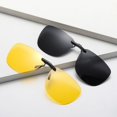 thumbnail image 4 of Gafas de sol polarizadas con clip que cambian de color, gafas colgantes con luz, gafas de sol para conductor, gafas de visión nocturna, gafas para conducir, pescar, clip para miopía, 4 of 5