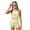 Lemon Daisy, variant on Tutolipy Cartoon Banana Print Girls Sleeveless Round Neck Swim Set, Removable Pads Quick Dry Girls 2-Piece Tankini Swimsuit Set for Pool Beach Size 6-7 Year Old