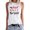 White, variant on Midsumdr Baseball Mom Shirt Summer Love Foftball Mom Print Sleeveless Shirt White tees Tank Tops