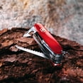 thumbnail image 3 of Swiss Champ Army Knife, 33 Functions, Made Pocket Knife with Large Blade, Screwdriver, Chisel and Combination Pliers - Red, 3 of 6