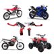 thumbnail image 3 of Palanca De Freno De aleación De Aluminio Para Motocicletas, Anodizado Antiarañazos 21mm, Palanca De Embrague Y Freno Plegable Para CRF YZF ATV, Motos De Cross Y Minibikes., 3 of 7