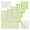 Green, variant on 6Pcs Professional Patchwork Ruler Set Clear Acrylic Quilting Ruler for Sewing
