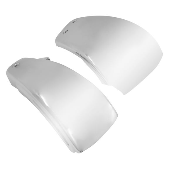 2x Battery Fairing Chrome Side Cover Fits For Harley M8 Softail Street Fat Bob