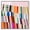 White Frame, variant on Rainbow Ribbon III Framed High-Gloss Acrylic Glass Wall Art Abstract Wall Decor by Art Remedy, Gold Frame, 40 x 40