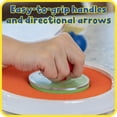 thumbnail image 3 of Sellos de espuma READY 2 LEARN gigantes con formas geométricas para niños, 3 of 7