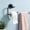Black, variant on Cififendec Round Base Tube Toilet Paper Holder, 5.51"×3.15", Wall Mount Stainless Steel Roll Tissue Dispenser for Bathroom Washroom Restroom Decor