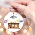 thumbnail image 4 of Athens Greece Parthenon Christmas Ornament, Collection of City Travel Souvenirs for Family and Friends, Christmas Tree Ornament City Travel, Trips of The Year, Christmas Ornament 2025, 4 of 5