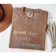 thumbnail image 2 of Catholic Rosary T-Shirt for Moms & Grandmas – Comfort Colors Tee, Christian Gift for Mother’s Day or Birthday, 2 of 8