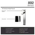 thumbnail image 6 of The MR Direct 892 Bamboo Vessel Sink with 721 Faucet and Pop-Up Drain in Chrome, 6 of 9