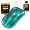 Restoration Shop Gulfstream Aqua Metallic Acrylic Enamel Auto Paint - Complete Quart Paint Kit - Single Stage High Gloss