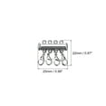 thumbnail image 2 of Uxcell Layering Necklace Clasps, 4Pack 4 Strands Slide Magnetic Tube Lock Clasps Silver, 2 of 7