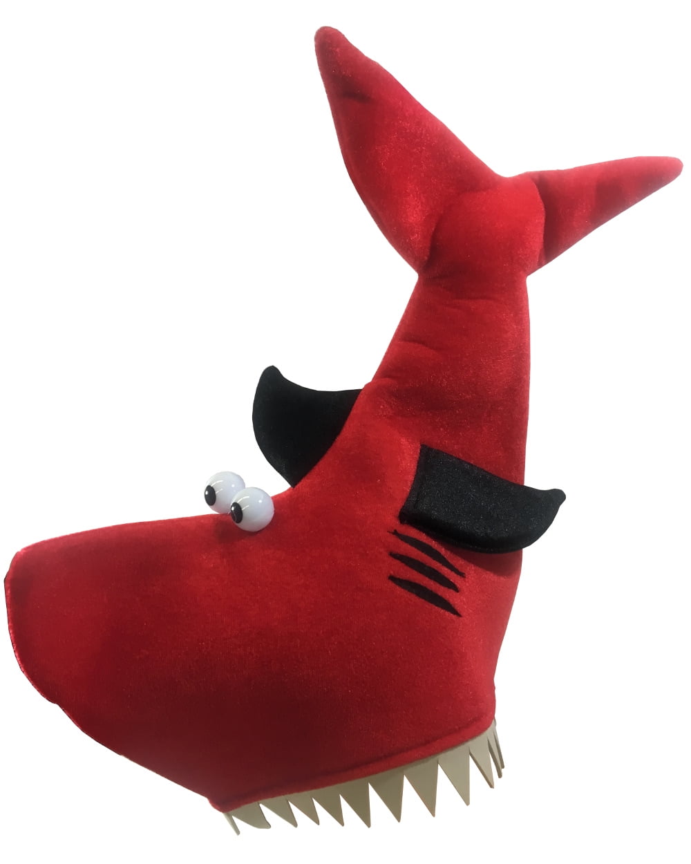 red shark plush