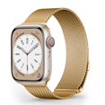 thumbnail image 1 of WorryFree Gadgets Banda magnética de malla metálica para Apple Watch 41/40/38 mm Banda de moda para mujeres y hombres con correa de cierre deportivo milanés para iWatch Series 9 8 7 SE 6 5 4 3 2 1 (41, 1 of 5